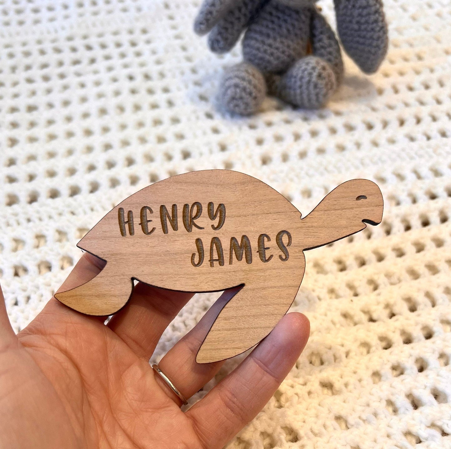 Turtle Baby Announcement Sign - Turtle Bedroom Theme - Mama and Papas Turtle - Personalised Sign for Baby - Social Media Prop Photo