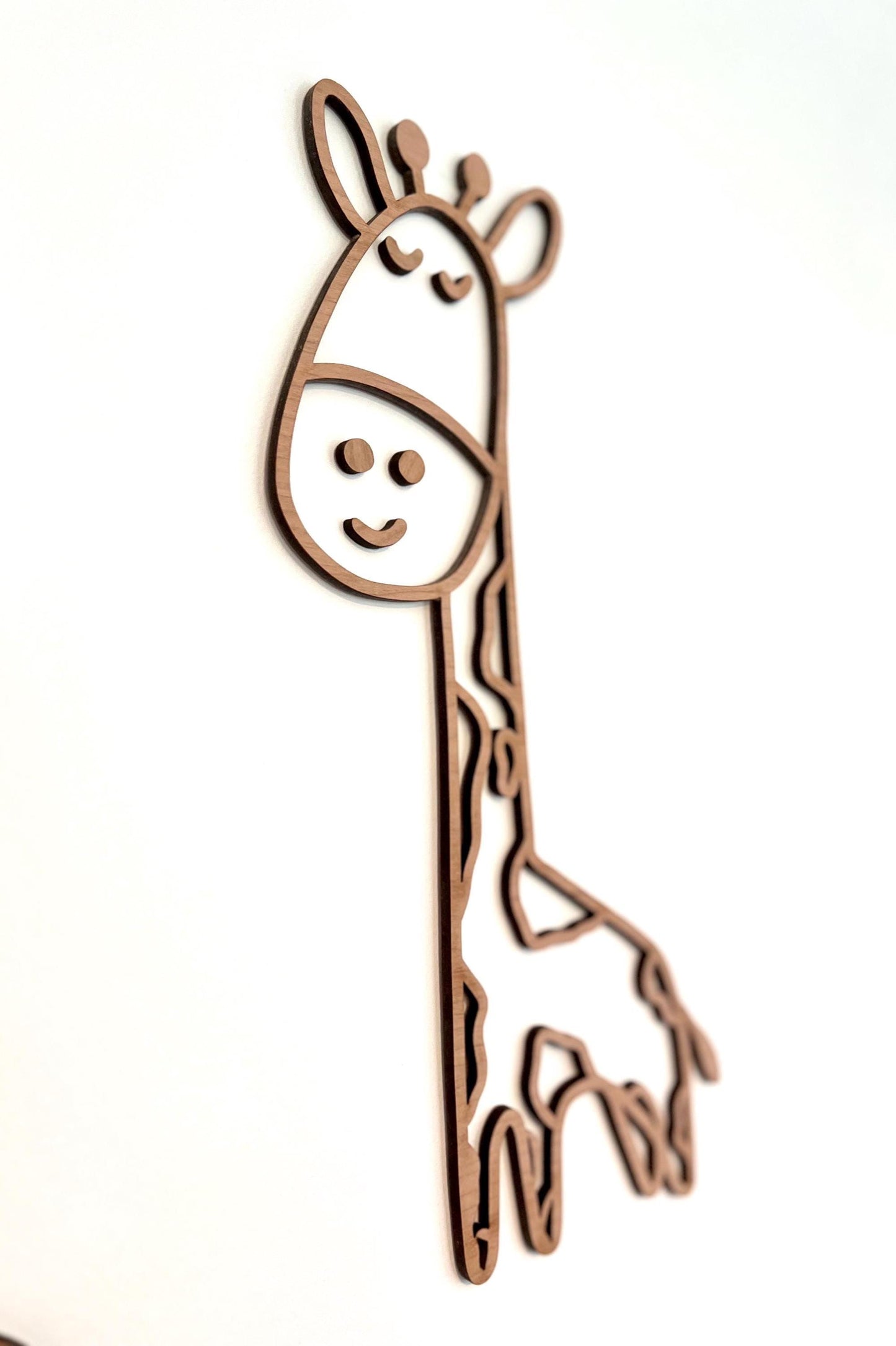 Lion Giraffe Monkey Wooden Safari Nursery Decor Kids Bedroom, Safari Decorations for Bedroom, Gift for Boy Girl Animal Wall Art Jungle Decor