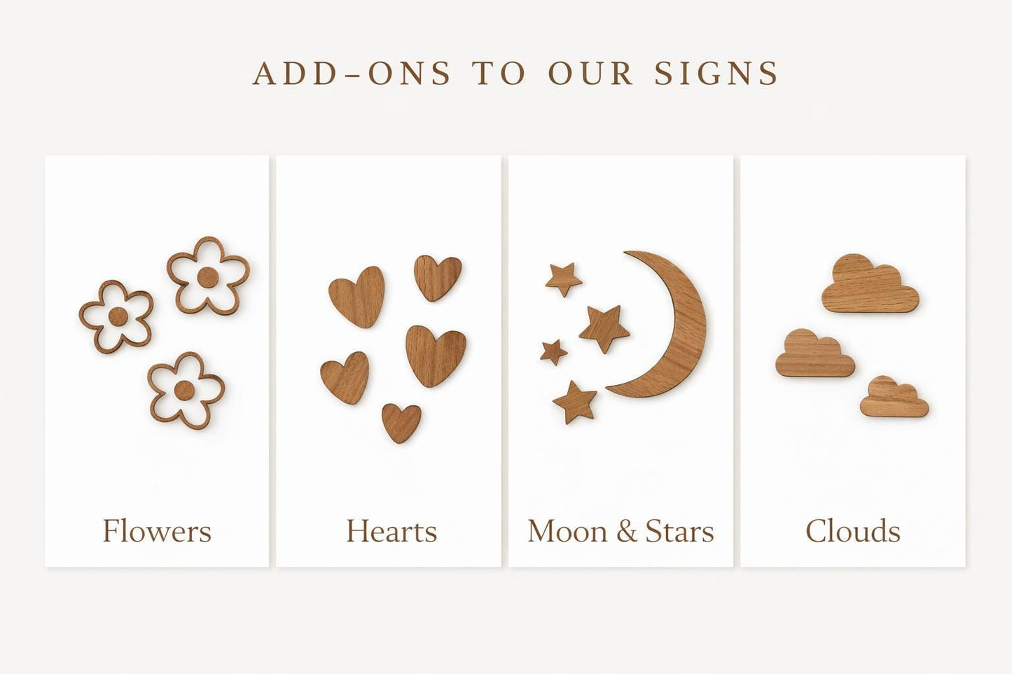 Personalized Wooden Name Sign | Nursery, Kids Room Decor