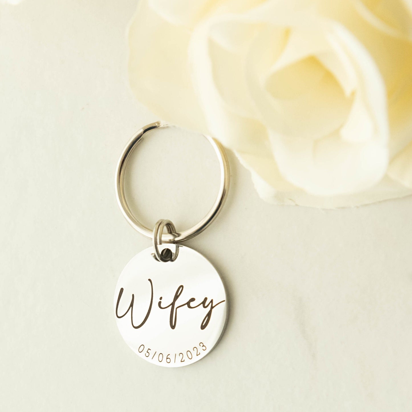 Wifey and Hubby Keyrings