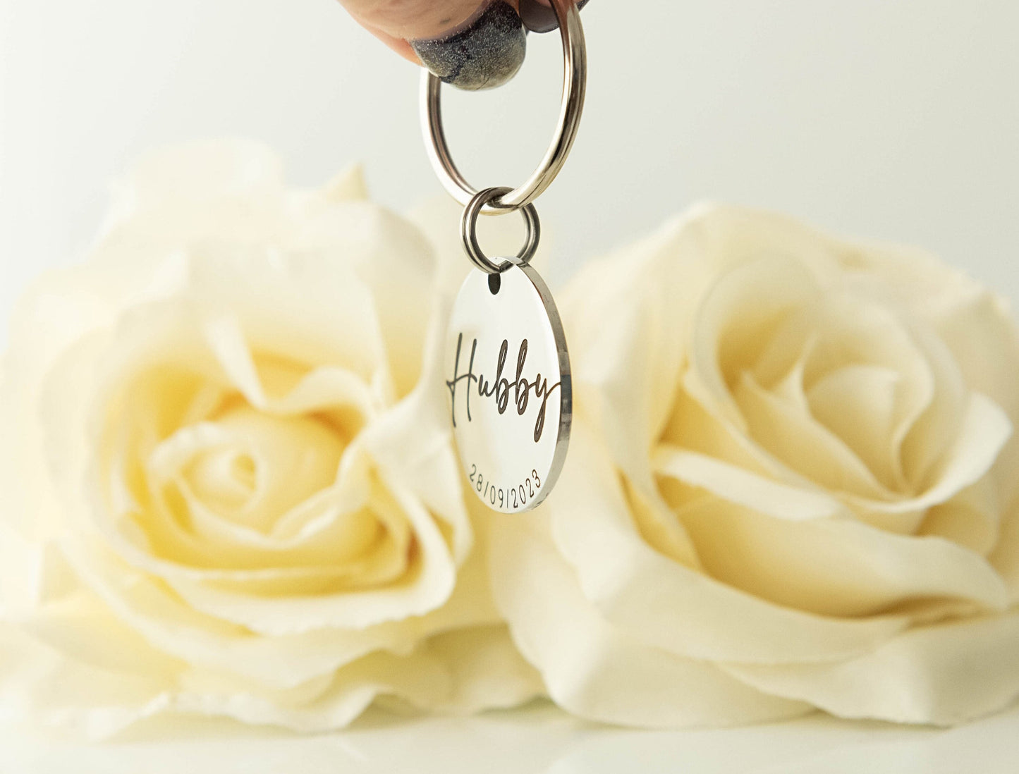 Wifey and Hubby Keyrings