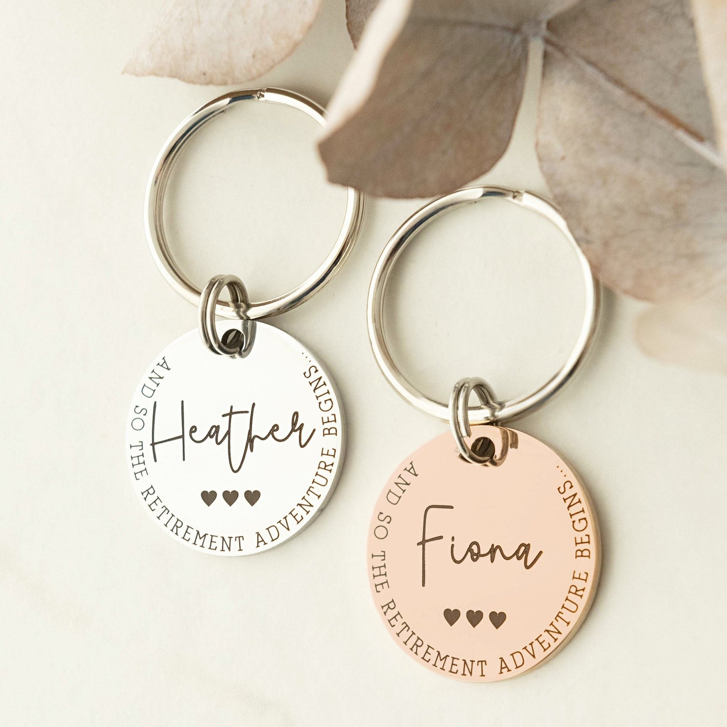 And so the retirement adventure begins keyring