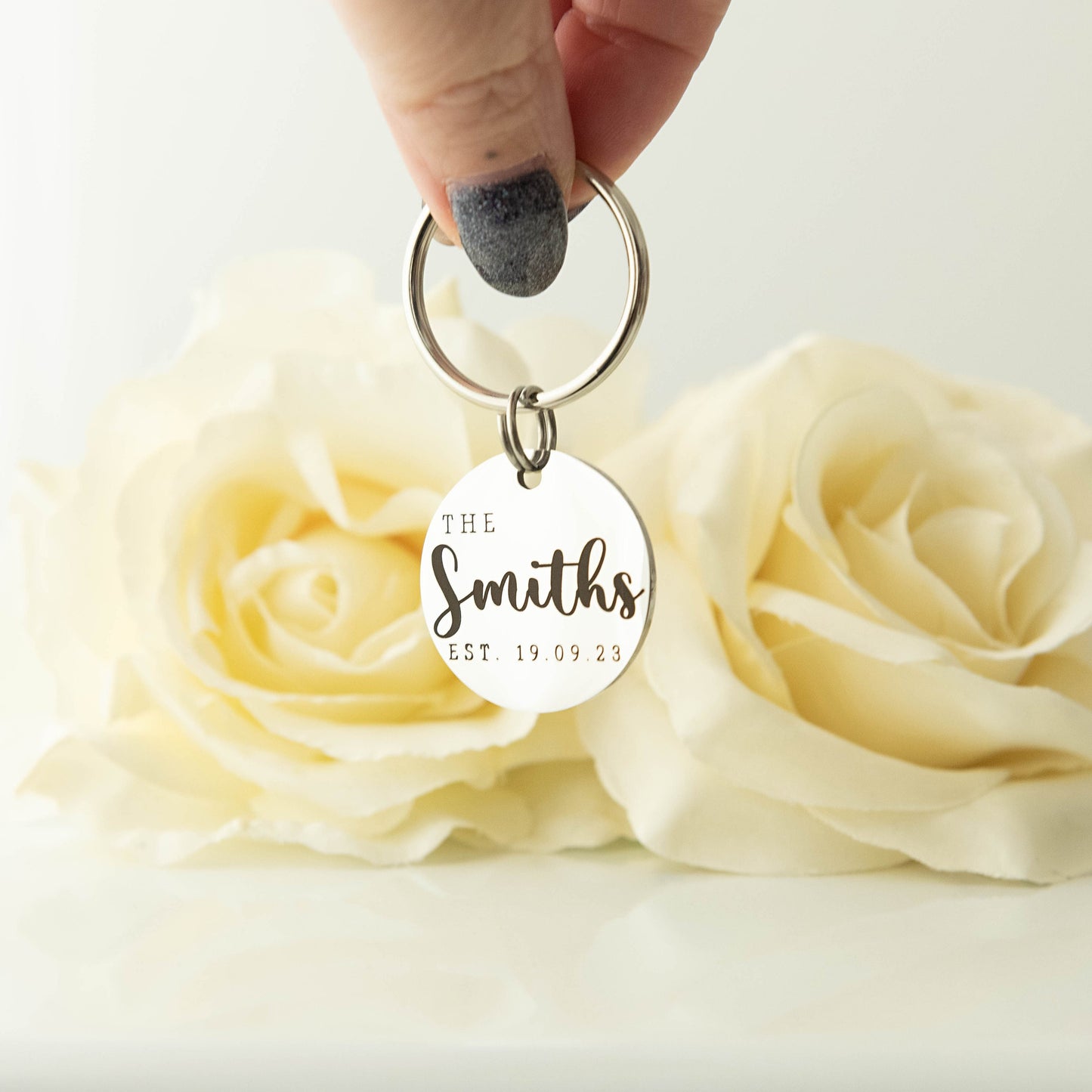 Wedding Matching Name Keyrings