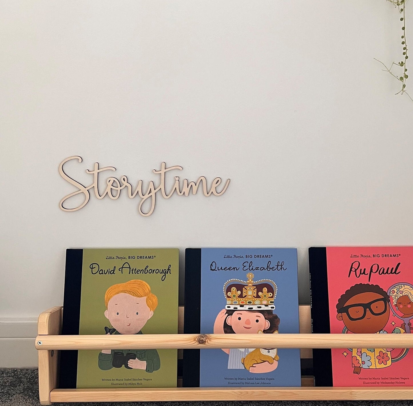 Storytime Sign - Reading Corner Sign - Wooden Sign for Nursery - Nursery Decor - Children's Bedroom - Gift for Baby - Home Decor - Baby Sign