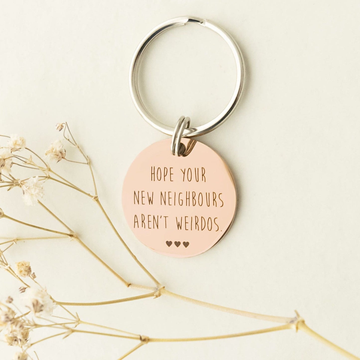New Home Keyring, Housewarming Gift, New Home Gift, First Home Keyring, House Keyring, Our First Home Keyring, Funny Gift,Funny housewarming