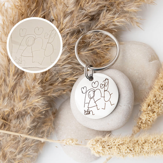 Custom Drawing Keyring
