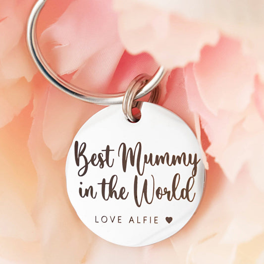 Best Mummy in the world keyring