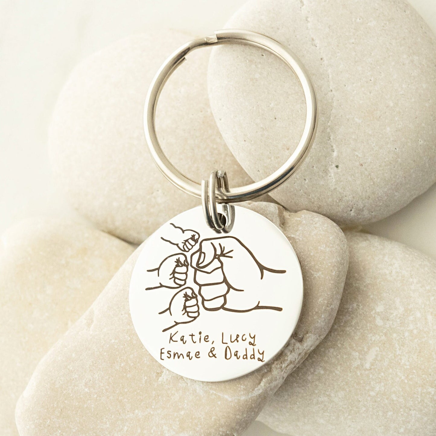 Fist Bump Keyring