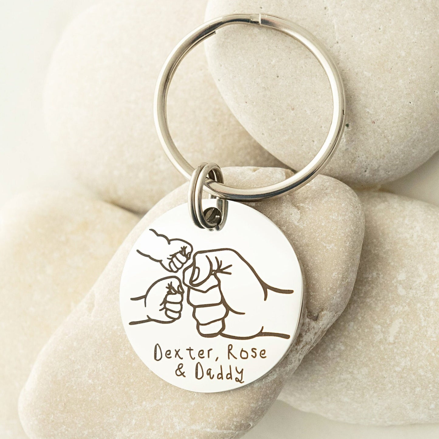 Fist Bump Keyring