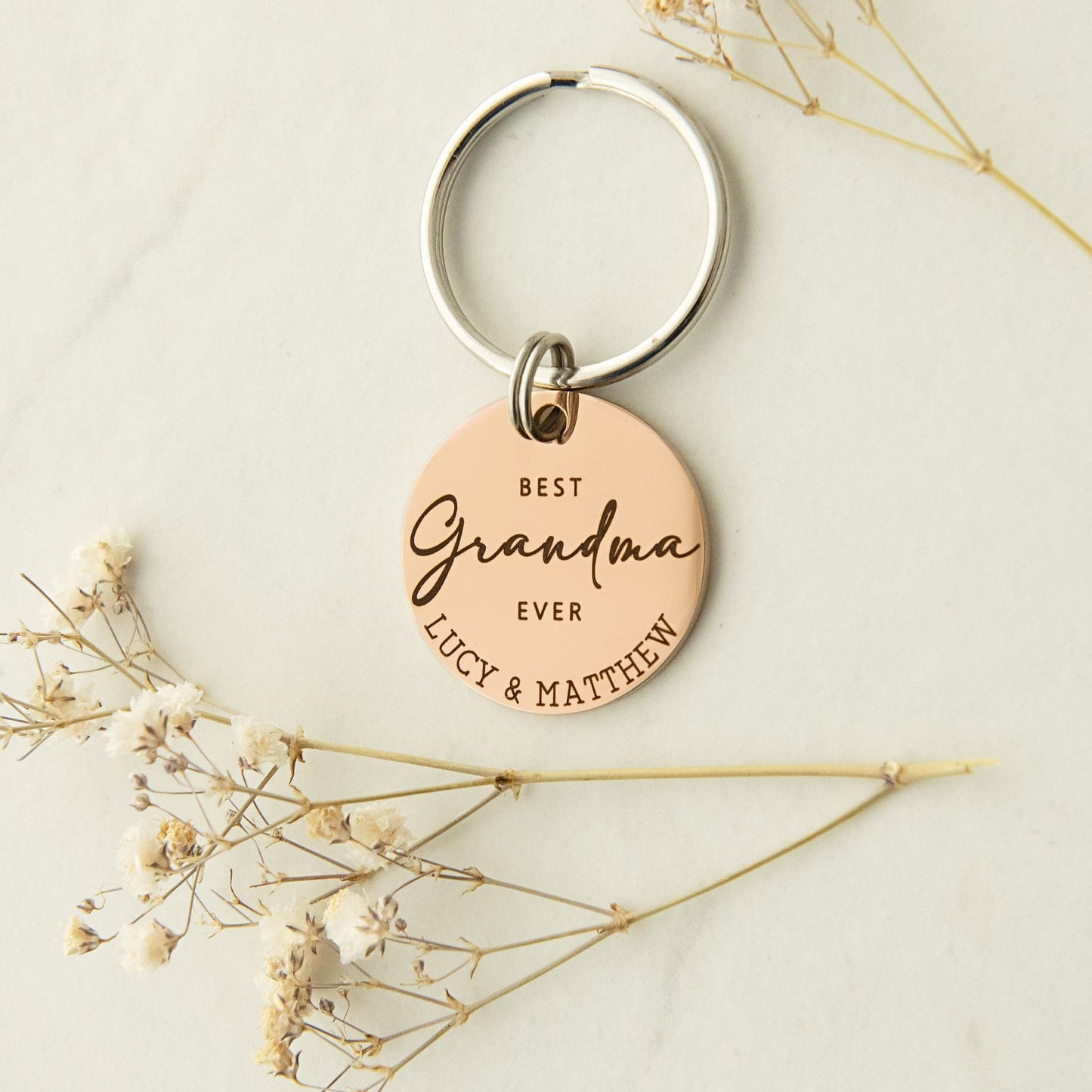 Best Grandma/Grandad Ever Keyring